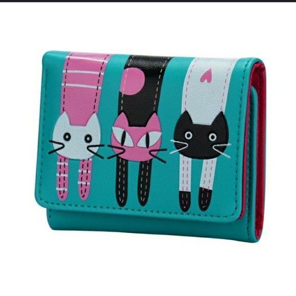 NWT Mini backpack and adorable kitty wallet - Picture 7 of 8